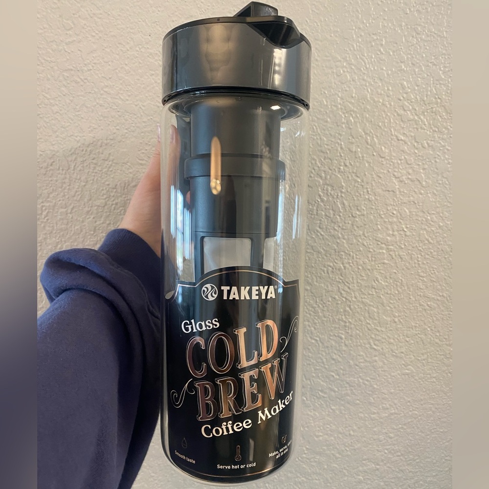 Takeya Glass Cold Brew Coffee Maker - Black